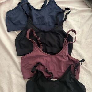 Bombas Black and Blue Sports Bras Intimates & Sleepwear
